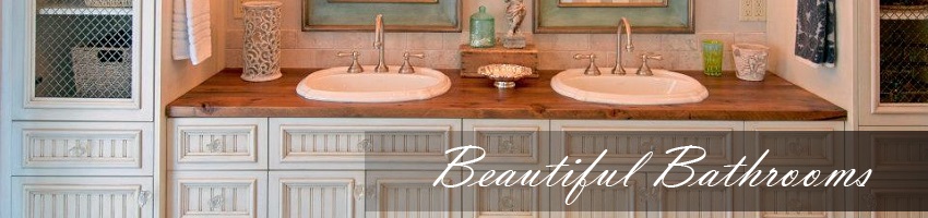 Beautiful Bathroom Cabinetry